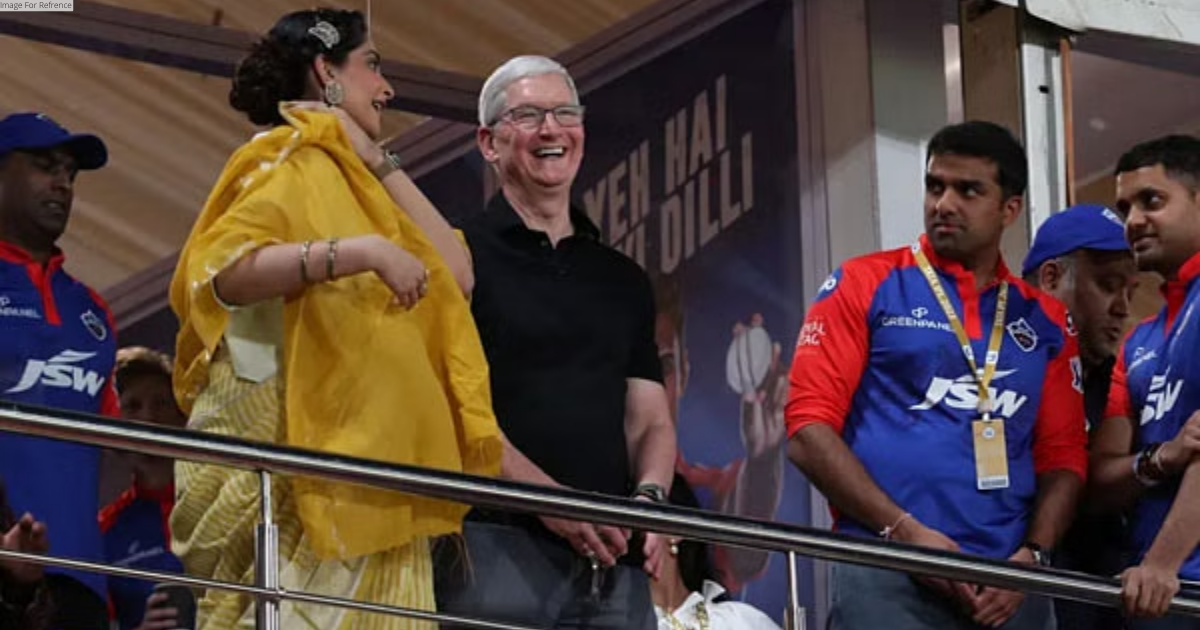 IPL 2023: Apple CEO Tim Cook shows up at Arun Jaitley Stadium to watch DC vs KKR match
